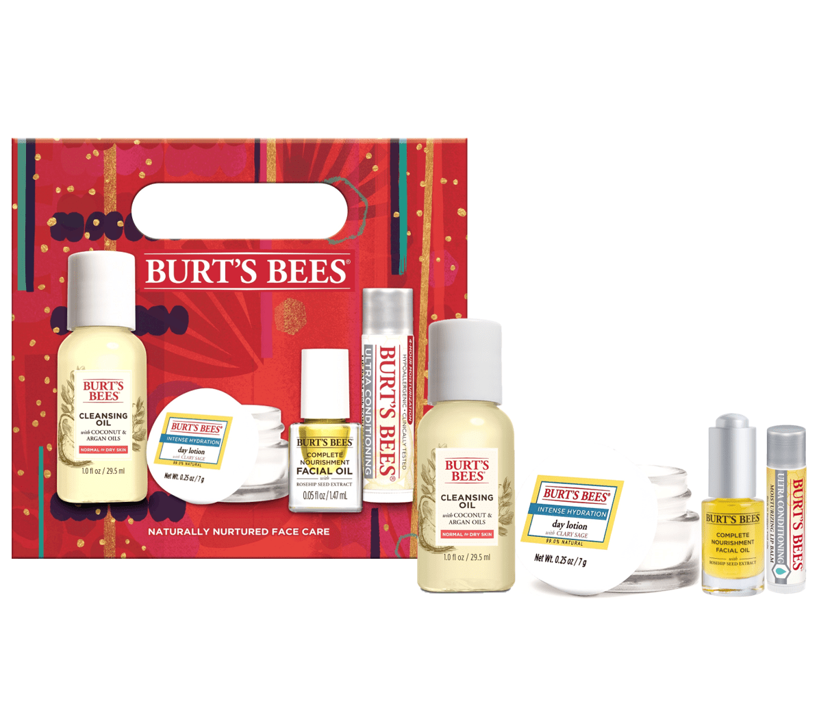 (15 Value) Burt�s Bees Naturally Nurtured Skin Care