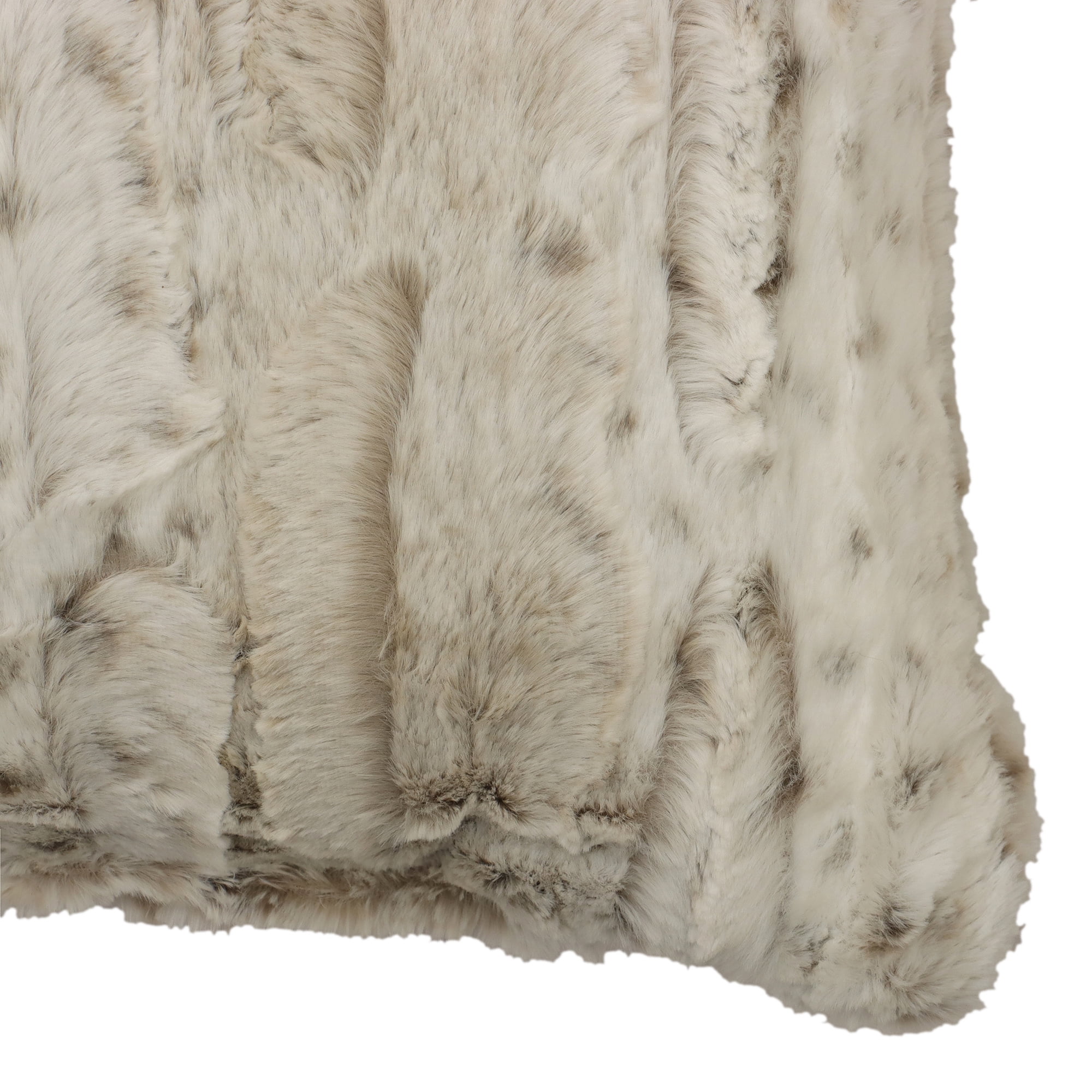 Mainstays Faux Leopard Print Throw Pillow, 18 Inch x 18 Inch, Black and White