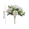 thumbnail image 2 of Ramo de flores realista para el hogar. Arreglos florales artificiales a tamaño real para el salón, bodas y, 2 of 4