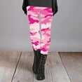 thumbnail image 2 of Jxximdong Leggings for Women Women's Autumn And Winter Camouflage Leggings Artistic Printed Soft Stretchy Pants For Women Pink XXXL Yoga Pants, 2 of 4
