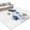 White, variant on Area Rugs 5'x7', Navy Blue Floral Carpet Runner Indoor Outdoor Rugs Home Decor Aesthetic, Watercolor Flowers Farmhouse Non Slip Mats Washable Accent Rug for Living Room Bedroom