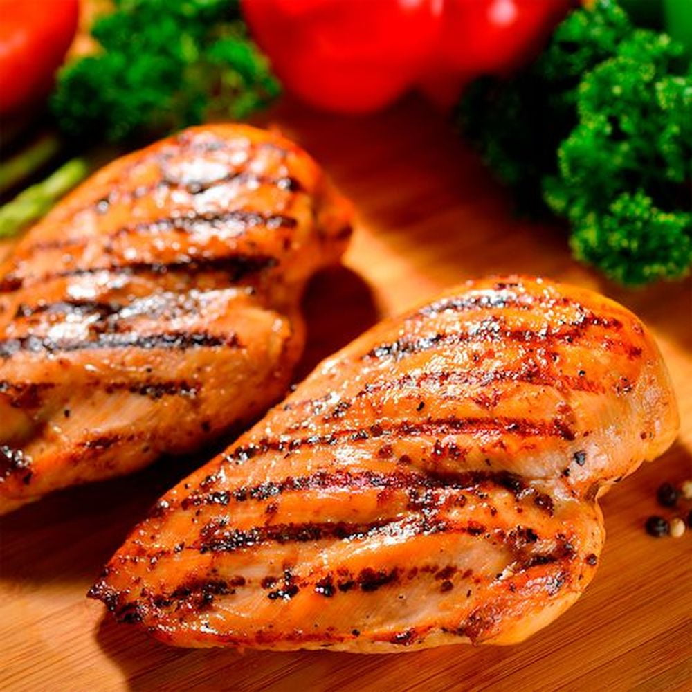 Agrosuper Skinless Boneless Sized 7 Ounce Marinated Chicken Breast, 10 Pound -- 4 per case