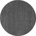 thumbnail image 1 of Ahgly Company Indoor Round Abstract Gray Contemporary Area Rugs, 7' Round, 1 of 1