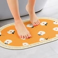 thumbnail image 2 of Unique Bargains Quick Dry Rugs Super Absorbent Thin Bath Mat for Bathroom, Bathtub Flower-1 16" x 24", 2 of 7