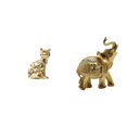 thumbnail image 1 of Estatua Decorativa De Gato Y Elefante, Figura De Resina. Escultura De Animal. Adorno Artesanal Para Chimenea, Estante, Dormitorio, Escritorio., 1 of 8