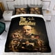 thumbnail image 4 of El Padrino Conjunto de sábanas temático, trío de piezas, cómodo y amigable con la piel, diseño único, regalo de decoración para el hogar para familiares, amigos y fans,173cm *218cm, 4 of 6