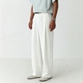 thumbnail image 2 of Men Big & Tall Microfiber Pleated Dress Slacks Light Comfort Fabric S-XL, 2 of 8