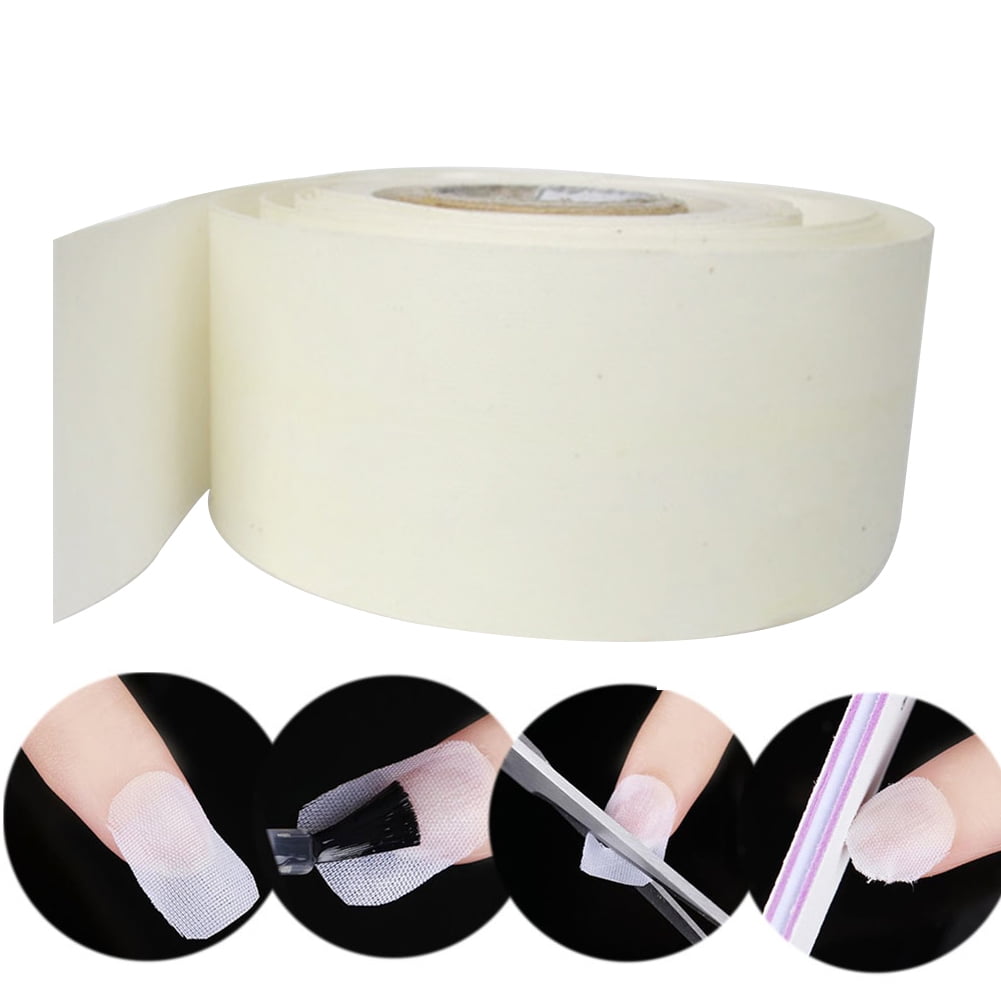 opvise 1 Roll Selfadhesive Silk Nail Wrap Tape Protective Sticker