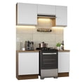 thumbnail image 1 of Cocina Integral MADESA 160cm Marrón/Blanco, 1 of 5