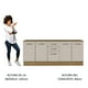 thumbnail image 5 of Kit Gabinete Bajo Almacenamiento Garaje Madesa 200cm, 5 of 10