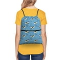thumbnail image 4 of Xecao Dolphin Lovers for Drawstring Bags,Pull String Backpack Bags,String Bag Sackpack, 4 of 6
