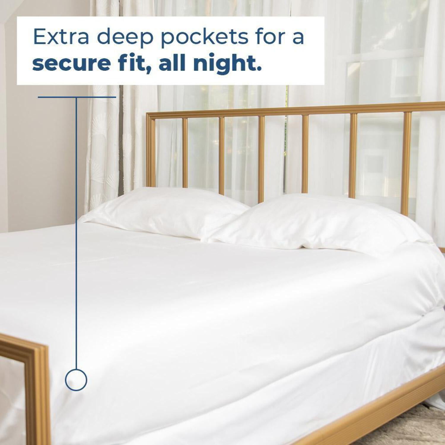 Bamboo Sheets Softer than 1,000 TC Egyptian cotton - Perfect for Summer