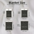 thumbnail image 3 of ized Name Bat Blanket - Text/Name, Soft Flannel Bedspread with Bat Silhouettes & Grey/Green Camo-like Pattern, All-Season Cozy Gift & s, Machine Washable Bed, Sofa, Office Throw (Halloween/Christmas), 3 of 10