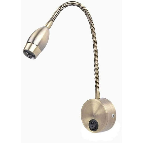 Flexible Wall Reading Light \\/bedside Lamp With Switch, Wall Lamp Reading Lamp Gift