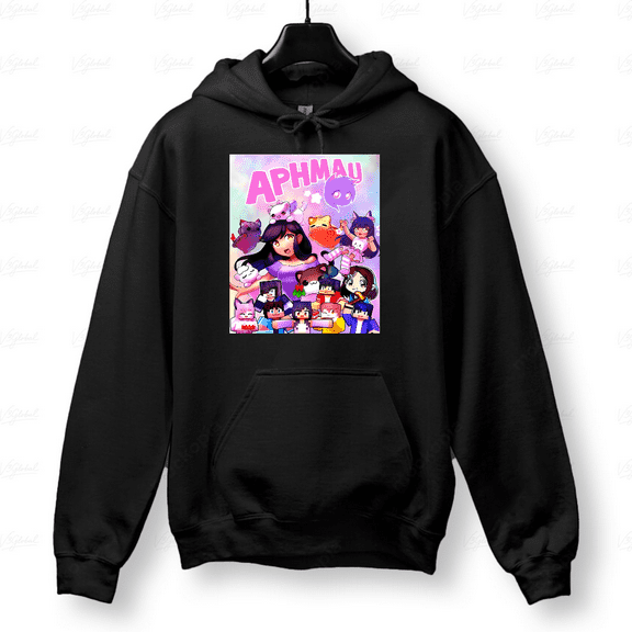 Gamer Vibe Aphmau Meemeows Cat YouTuber Animation Hoodie for Men & Women, up to Size 5XL