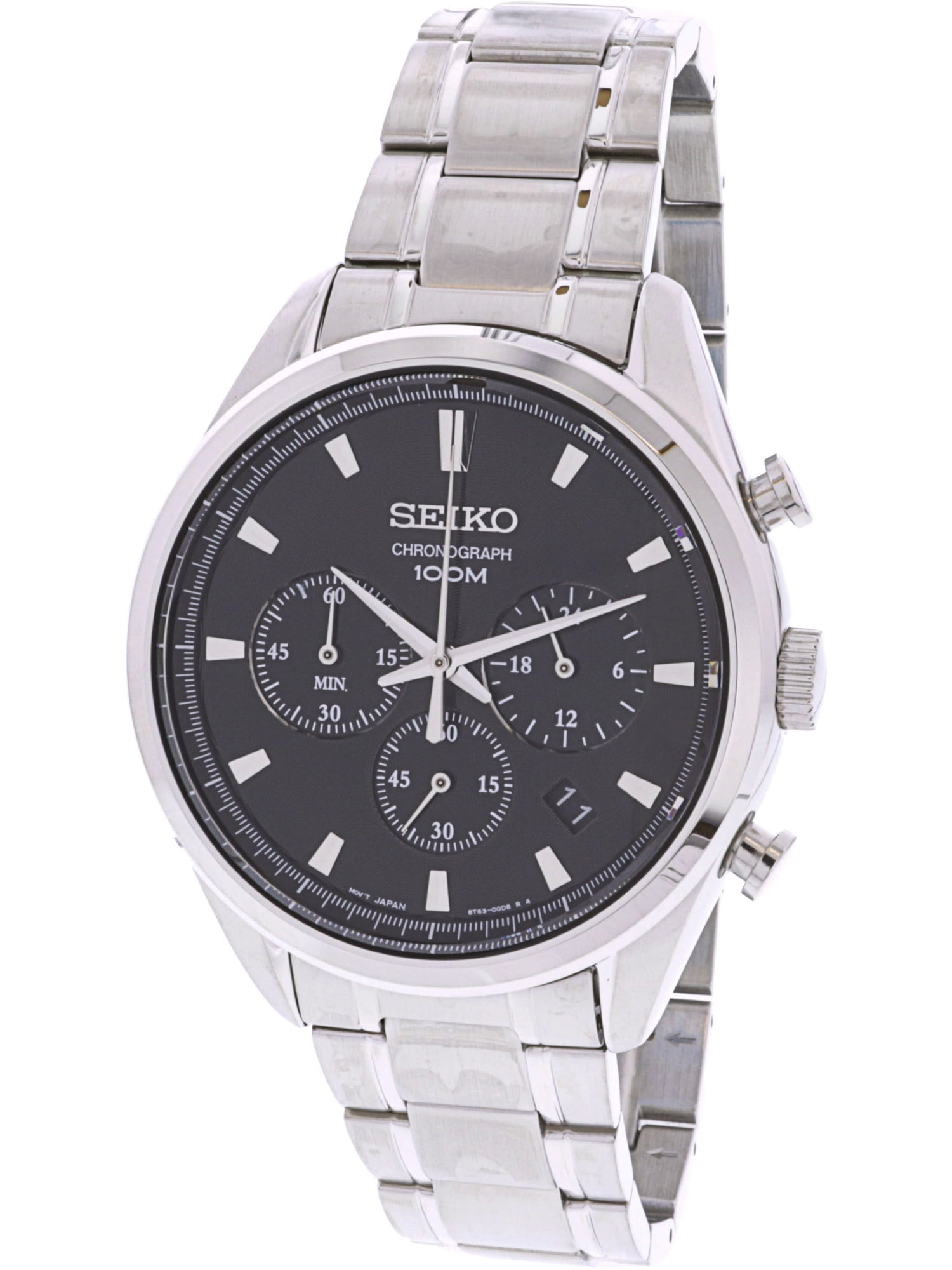 seiko square chronograph watch