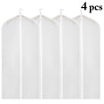 thumbnail image 2 of Garment Bag Clear Waterproof Protective Clothing Dust Cover Suit Bag for Closet, 2 of 10