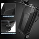 thumbnail image 5 of Bolsa manillar scooter, Eva impermeable scooter Bolsa manguera delantera 5L Bolsa manguera delantera scooter con cierre de velcro Bolsa tubular antichoque para scooter eléctrico Xemadio LKX-1756, 5 of 8