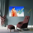 thumbnail image 4 of R.C. GORMAN Reverie 2002 Poster Painting Wall Art Poster Scroll Canvas Painting Picture Living Room Decor Home 12x18inch(30x45cm), 4 of 6