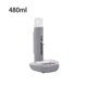 thumbnail image 3 of Dispensador de agua para perros y mascotas, fuente de alimentación Universal de altura ajustable automática, suministros para mascotas, Suministros de alimentación y agua para mascotas Gris 480ml Methold PT005017-02B, 3 of 6