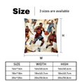 thumbnail image 5 of Basketball Luxurious Velvet Throw Pillow Covers with Unique Patterns - Set of 2 Throw Pillow Inserts Included for Home Decor, 16x16, 18x18, 20x20 Inches, 5 of 6
