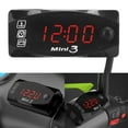 thumbnail image 1 of Accesorio para motocicleta, instrumento LED de 12 V para motocicleta, reloj electrónico para motocicleta, termómetro para motocicleta, calidad superior, 1 of 9