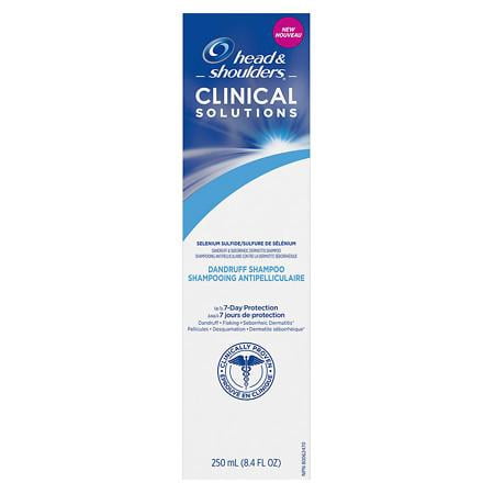 Head & Shoulders Dry Scalp Care Clinical Solutions Anti-Dandruff Shampoo 8.4 oz.(pack of
