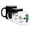 Multicolor, variant on 3drose, Funny Cute Sloth Using Leaf Blower Cartoon, 11oz Two-tone Green Mug