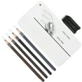 thumbnail image 3 of ANGGREK Compact Cosmetic Shaper,4pcs Eyebrow Pencils 10 Practise Cards Set Professional Duckbill Sharpener Kit For Makeup Beauty,4 In 1 Eyebrow Pencil Sharpener, 3 of 8