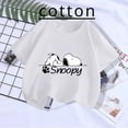 thumbnail image 2 of Camiseta de algodón de dibujos animados de Snoopy para niños y niñas, camiseta de moda para niños y niñas, camiseta de verano para niños, camiseta de moda para niños, camiseta superior 2024, 2 of 5
