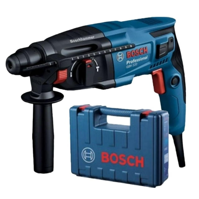 Rotomartillo Martillo Perforador Demoledor Bosch + Maletín azul