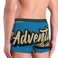 thumbnail image 6 of Salouo Adventure Awaits Print Men's Boxer Briefs,Breathable Underwear Elastic Waistband Briefs for Men -X-Large, 6 of 8