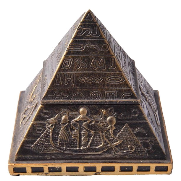 Pirámide Egipcia Joyero Decoración Artesanía Diosa Egipcia Isis Pirámide Joyero Para El Hogar Regalo Señora Noticed HA018865-00