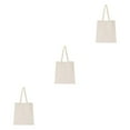 thumbnail image 1 of Youkk Sac de Voyage Léger et Portable en Coton Grande Capacité Sac de Courses Beige 3Set, 1 of 6