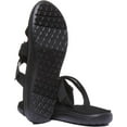 thumbnail image 4 of Teva Voya Slide Women's Vegan Strappy Sandal in Black Size 8, 4 of 6
