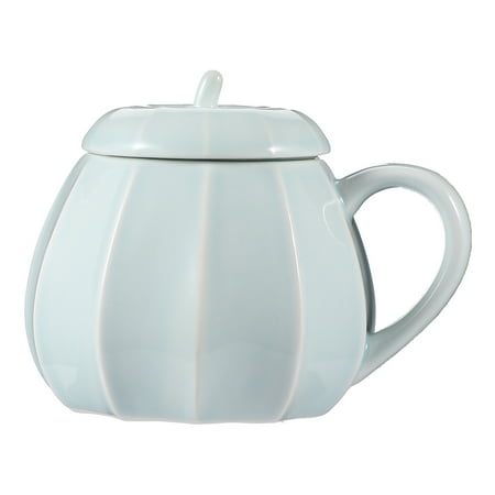 

Cup Pumpkin Mug Ceramic Coffee Water Cups Lidteablack Cappuccino Green Favor Party Theme Tableware Soup Mugs Fun Office