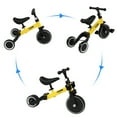 thumbnail image 3 of Under 60$ 3 in 1 Kids Tricycle for 1-3 Years Old Toddler Trike Tricycle Toddler Balance Bike Tricycle Boys Girls Baby Bike Infant Trike with Adjustable Seat Height, 3 of 7
