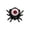 A001- Black, variant on Halloween Party Favors, Light Up Halloween Decorations, Halloween Decorations, Halloween Goodie Bag Stuffers, Black Spooky Eyeball Wristband Watch, 3.5X3 Inch Glowing Flashing Eye