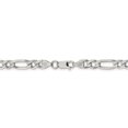 thumbnail image 3 of Bracelet Chaîne Figaro en Argent Sterling 925 6,75 mm, 3 of 8