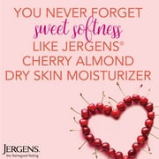 Jergens Original Scent with Cherry Almond Body Lotion Moisturizer for Dry Skin, 21 oz