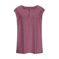 thumbnail image 4 of fatyb Womens Plus Size Tank Tops Loose Sleeveless V Neck T Shirts Summer Dressy Casual Blouses Tanks S-5XL, 4 of 4