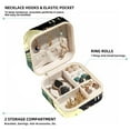 thumbnail image 2 of Crocodile Travel Portable Decorative Box - Square Jewelry Storage and Organizer Box for Rings, Earrings, Necklaces, and Bracelets - Suitable for Girls and Women - Necklace Organizer Box, 2 of 6