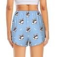 thumbnail image 4 of Goofa French Bulldog2 Printed Women 2 in 1 Running Shorts,Quick Dry Athletic Workout Shorts,High Waisted Athletic Shorts with Liner Pockets-XX-Large, 4 of 9