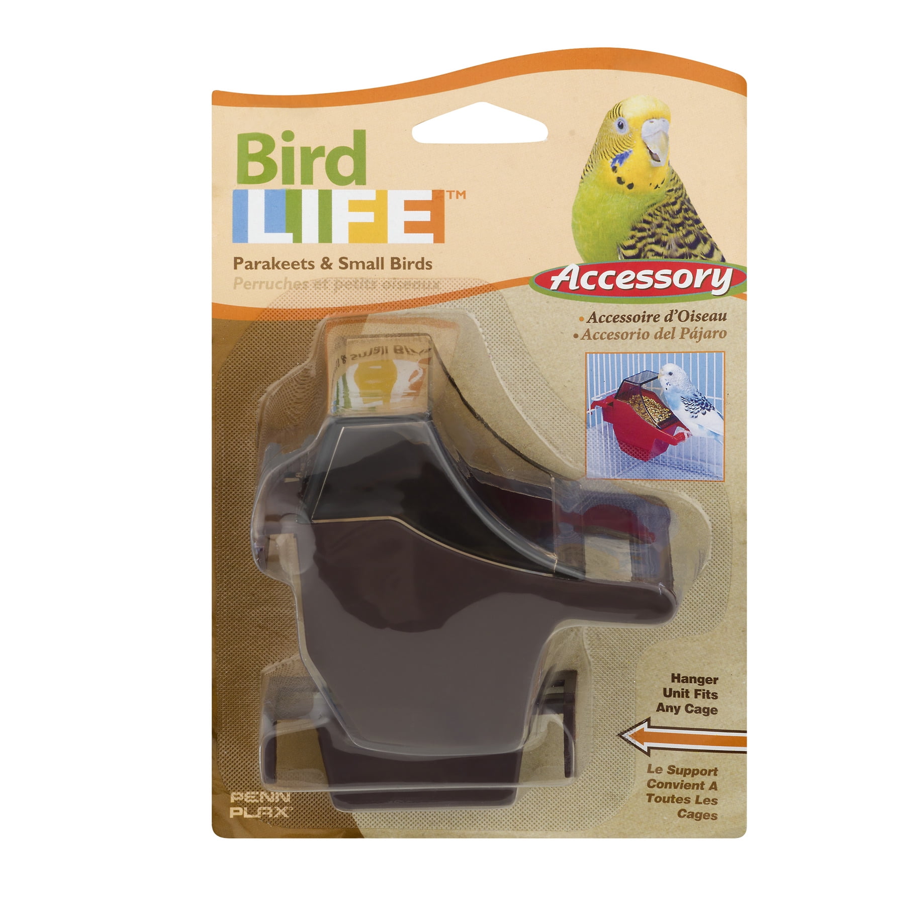 Penn-Plax Bird-Life Universal Small Seed and Water Cup – Plastic – Assorted Colors, 4.3" Height