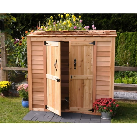 Outdoor Living Today GGC63SR Grand Garden Chalet 6 x 3 ft. Storage Shed