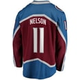 thumbnail image 3 of Men's Fanatics Brock Nelson Burgundy Colorado Avalanche Home Breakaway Jersey, 3 of 3