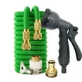 thumbnail image 1 of 25 ft Heavy Duty Expandable Water Garden Hose(Green), 1 of 5