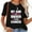 Black, variant on Womens My God Is Bigger Than Cancer Breast Cancer Awareness Ribbon T-Shirt Black