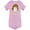 Pink, variant on Girl Carrying Her Pet Hamster Bodysuit Infant -Image by Shutterstock, Newborn