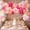 A, variant on 18 Pcs Spring Flower Paper Fan Decorations, Realistic Folding Art for Holiday Parties, Weddings & Store Windows, 3 Sizes (8",12",14") for Layered Display, Campus supplies